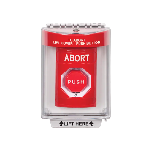 Standard Labeling, Buttons With Universal Stopper Flush, Turn To Reset Illuminated, Red, SS2039AB-EN