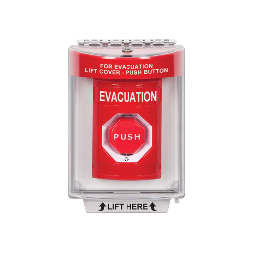 Standard Labeling, Buttons With Universal Stopper Flush, Turn To Reset Illuminated, Red, SS2039EV-EN