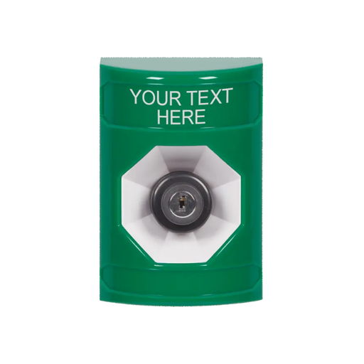 Custom Labeling, Buttons Only, Key To Activate, Green, SS2103ZA-EN