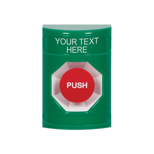 Custom Labeling, Buttons Only, Momentary, Green, SS2104ZA-EN