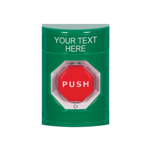 Custom Labeling, Buttons Only, Turn To Reset Illuminated Bar, Green, SS2109ZA-EN