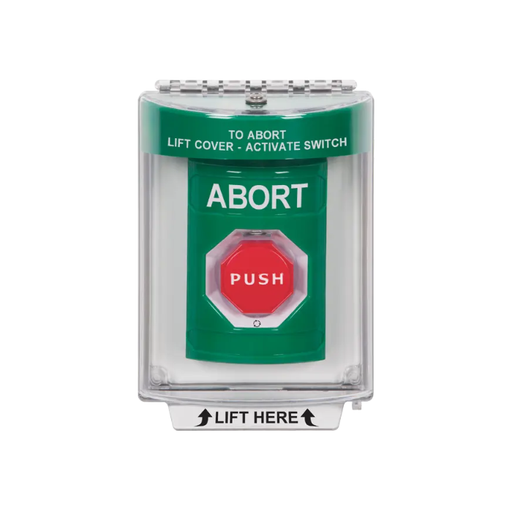 Standard Labeling, Buttons With Universal Stopper Flush, Turn To Reset Illuminated, Green, SS2139AB-EN
