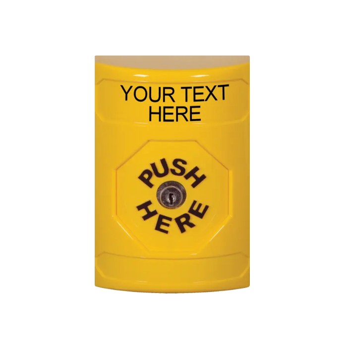 Custom Labeling, Buttons Only, Key To Reset, Yellow, SS2200ZA-EN