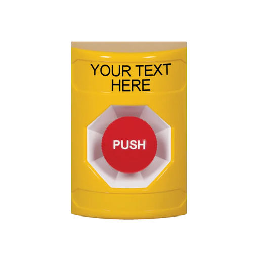 Custom Labeling, Buttons Only, Momentary, Yellow, SS2204ZA-EN