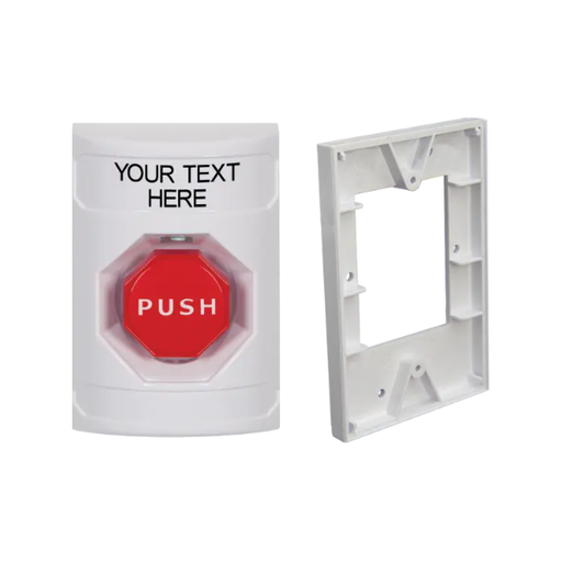 Custom Labeling, Buttons Only, Momentary Illuminated Bar, White, SS2305ZA-EN
