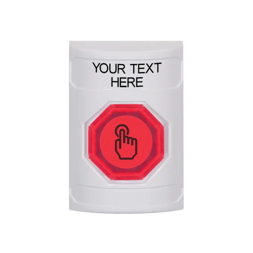 Custom Labeling, Buttons Only, Momentary Illuminated Button, White, SS2306ZA-EN