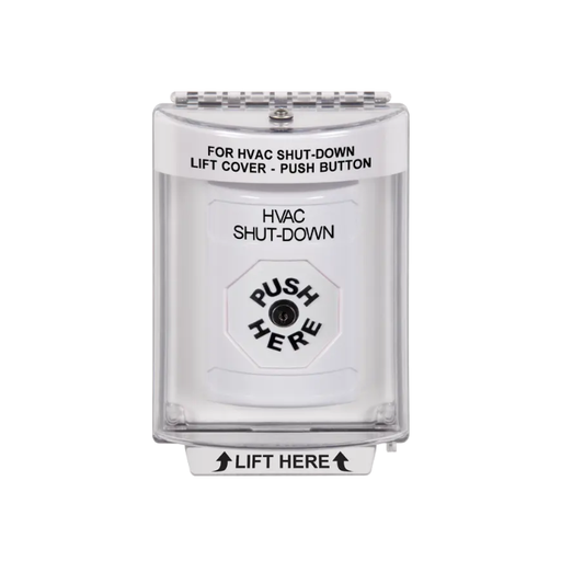 Standard Labeling, Buttons With Universal Stopper Flush, Key To Reset, White, SS2330HV-EN