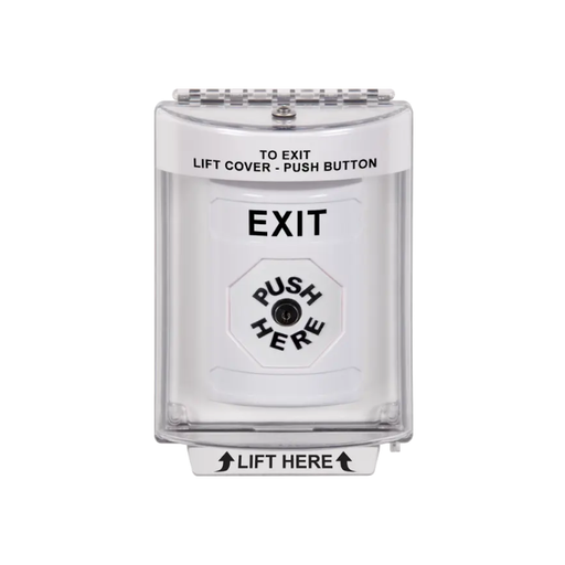 Standard Labeling, Buttons With Universal Stopper Flush, Key To Reset, White, SS2330XT-EN