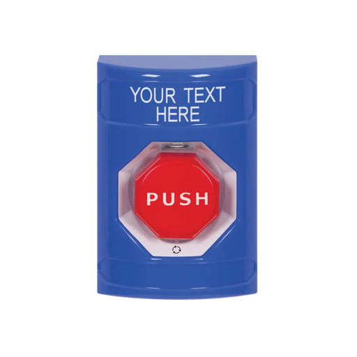 Custom Labeling, Buttons Only, Turn To Reset Illuminated Bar, Blue, SS2409ZA-EN
