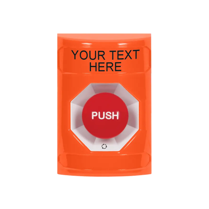 Custom Labeling, Buttons Only, Turn To Reset, Orange, SS2501ZA-EN