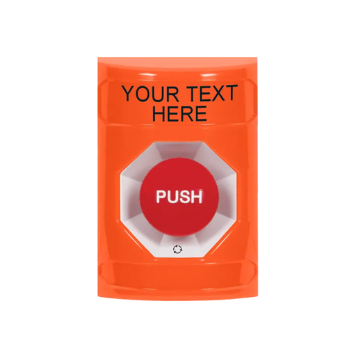 Custom Labeling, Buttons Only, Turn To Reset, Orange, SS2501ZA-EN
