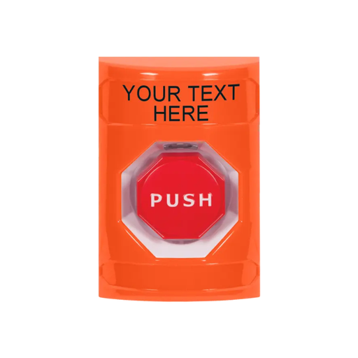 Custom Labeling, Buttons Only, Pneumatic Illuminated Bar, Orange, SS2508ZA-EN