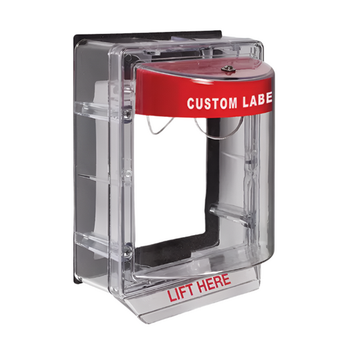 Stopper II® with Horn and Spacer (Indoor/Outdoor Rated), Custom Label, STI-1155CR