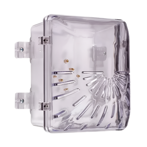 Horn/Strobe Damage Stopper® and Enclosed Back Box, 4" Deep, STI-1210A
