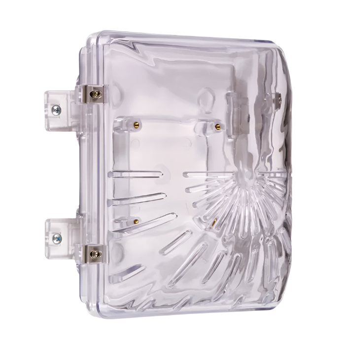 Horn/Strobe Damage Stopper® and Open Back Box with Conduit Knockout ...