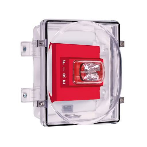 Strobe Damage Stopper® and Enclosed Back Box, 4" Deep, STI-1221A