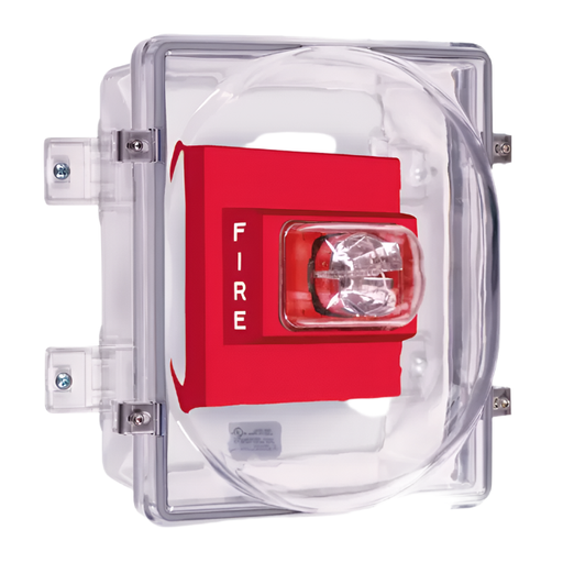 Strobe Damage Stopper® and Encl. Back Box, 4" Deep Type 4X, STI-1221A4X