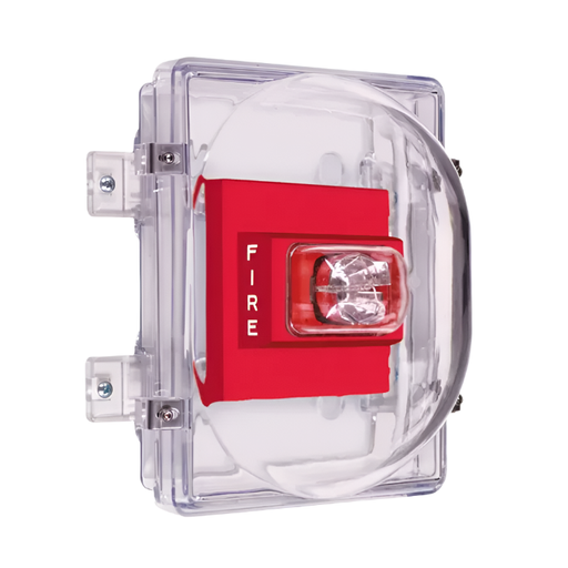 Strobe Damage Stopper® and Enclosed Back Box with Double-Gang Outlet Box, STI-1221B