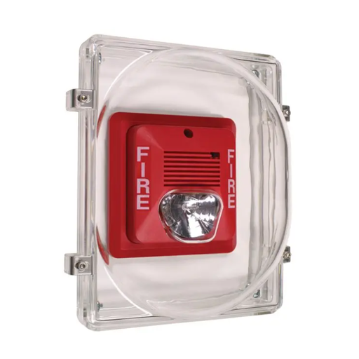 Strobe Damage Stopper® and Open Back Box for Flush Mount, STI-1221E