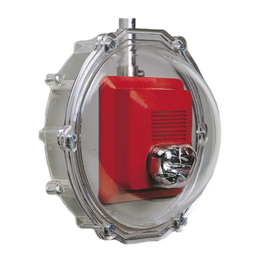 Stopper® Dome for Strobe Only with Open Back Box, STI-1227