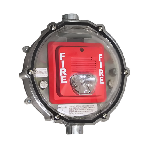 Stopper® Dome Heated Enclosure for Strobe Only Type 4X, STI-1229HTR