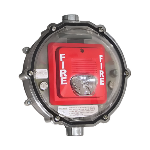 Stopper® Dome Heated Enclosure for Strobe Only Type 4X Hazardous Locations, STI-1229HTR-HAZ