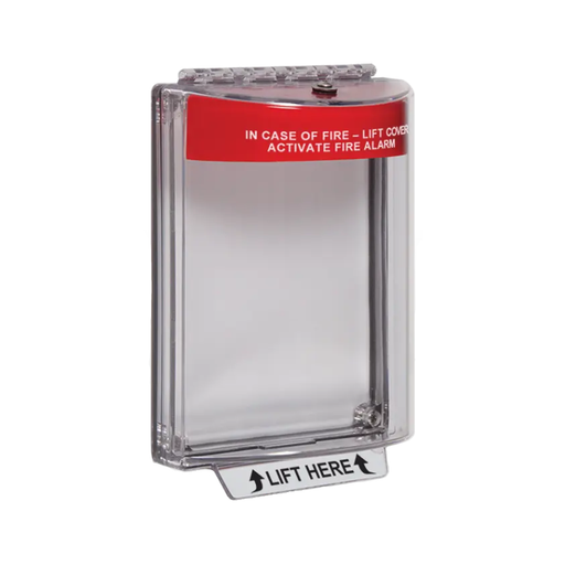 Universal Stopper® without Horn, Flush, Fire Label, STI-13010FR