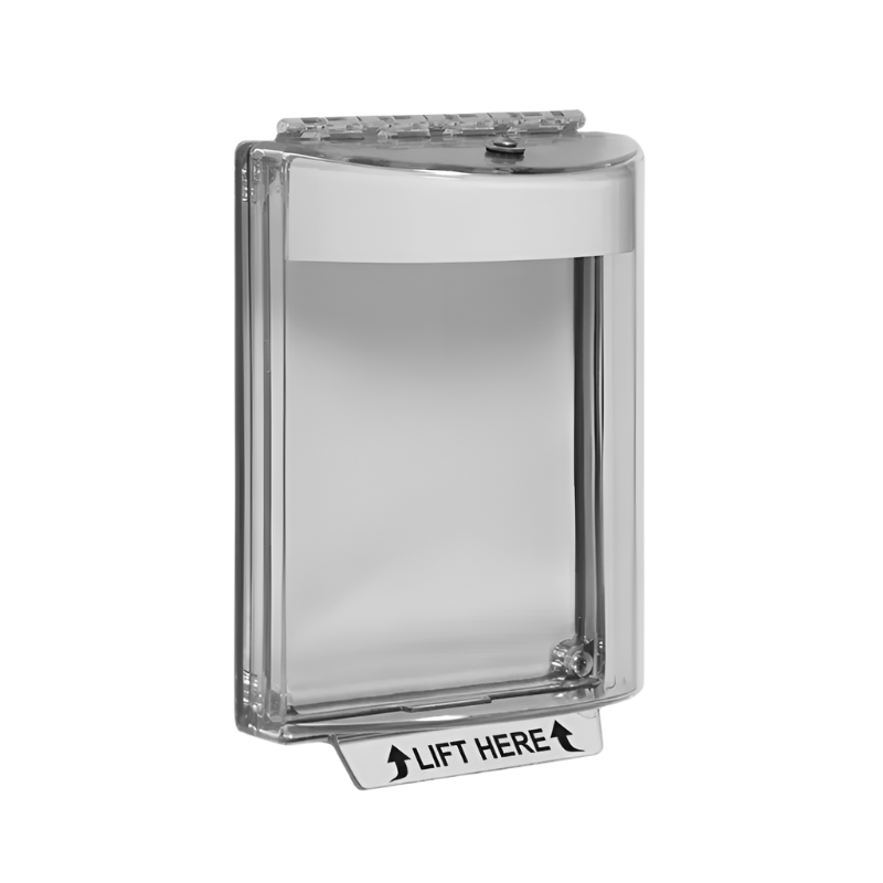 Universal Stopper® without Horn, Flush, No Label, White, STI-13010NW