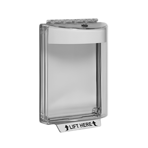Universal Stopper® without Horn, Flush, No Label, White, STI-13010NW
