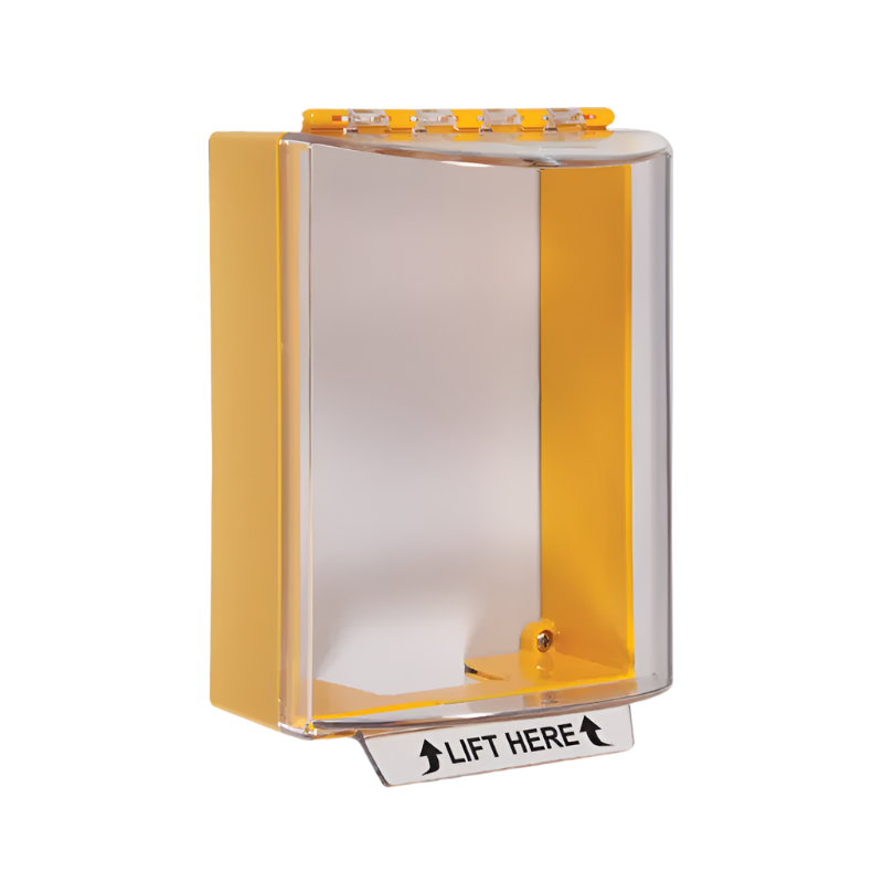 Universal Stopper® without Horn Housing, Surface Mount, No Label, Yellow, STI-13200NY
