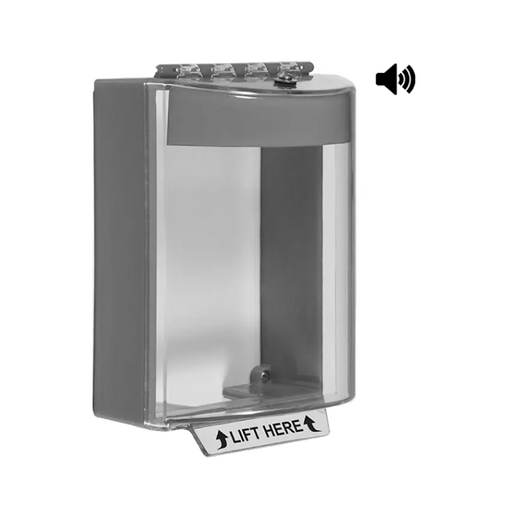 Universal Stopper® with Horn, Surface Mount, No Label, Green, STI-13220NG