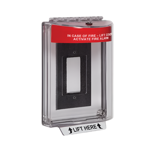 Universal Stopper® without Horn, Encl. Flush Back Box, Fire Label, STI-13310FR
