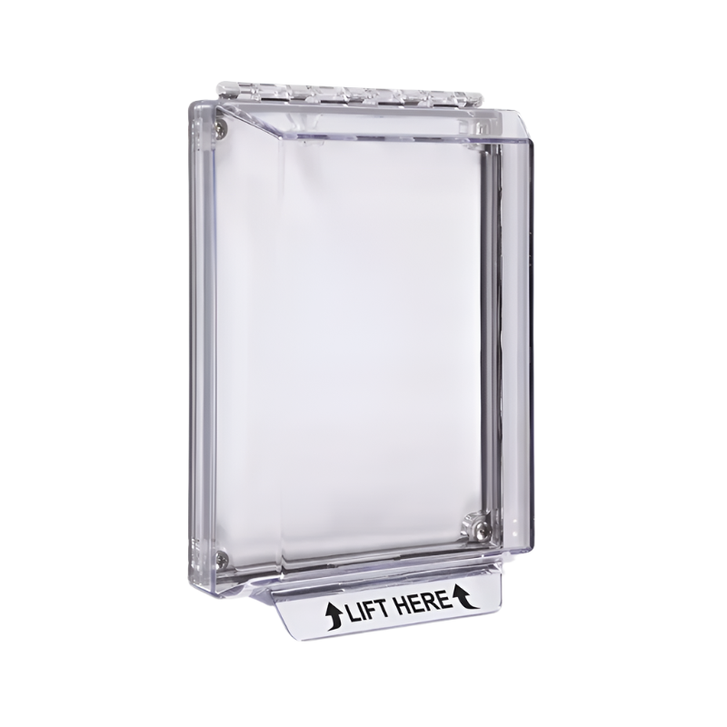 Universal Stopper® Low Profile without Horn Housing, Flush, Clear, STI-14000NC