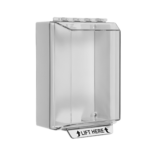 Universal Stopper® Low Profile without Horn Housing, Surface Mount, No Label, Black, STI-14200NK
