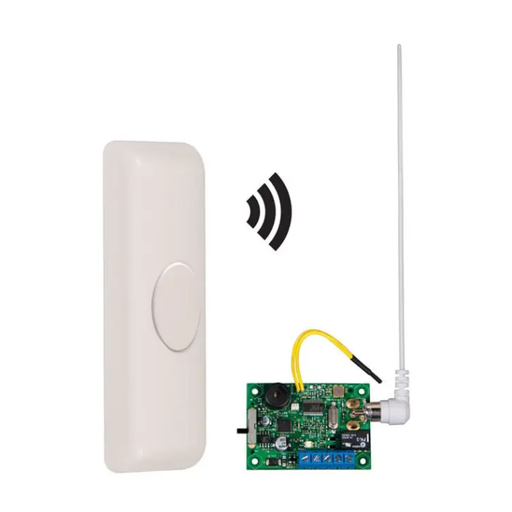 Wireless Doorbell Button Alert with Single Channel Slave Receiver, STI-34609