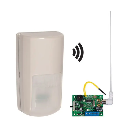 Wireless Outdoor Motion Detector Alert with Single Channel Slave Receiver, STI-34759