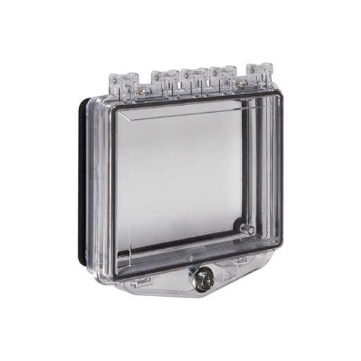 Polycarbonate Enclosure with Open Back Box for Flush Mount Applications and Exterior Key Lock, STI-7510E