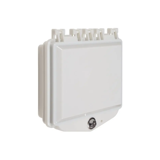 Polycarbonate Enclosure with Enclosed White Back Box and Exterior Key Lock, STI-7510F-OW