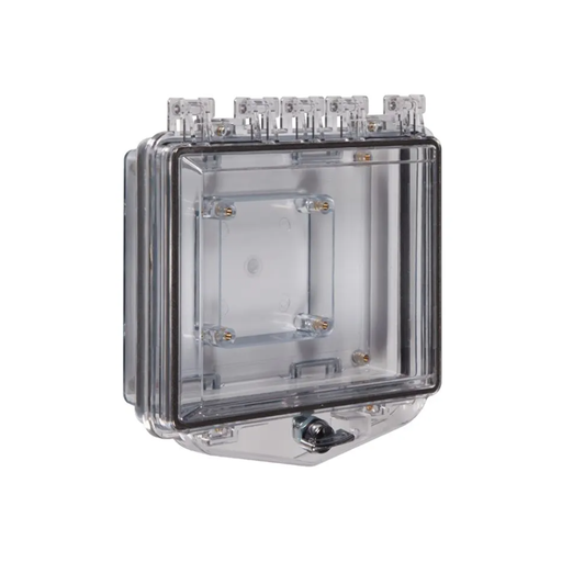 Polycarbonate Enclosure with Enclosed Back Box & Double-Gang Electrical Box and Exterior Thumb Lock, STI-7511B