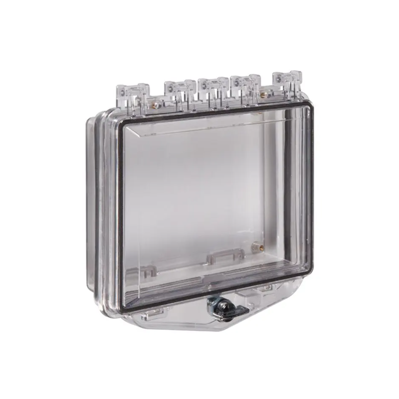 Polycarbonate Enclosure with Enclosed Back Box and Exterior Thumb Lock, STI-7511F
