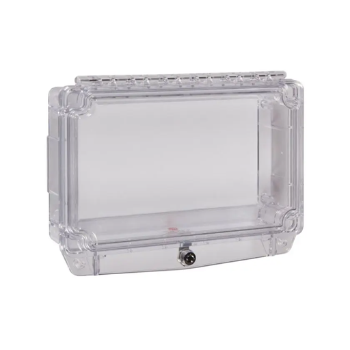 Polycarbonate Cover with Open Back Box and Lock, STI-7710