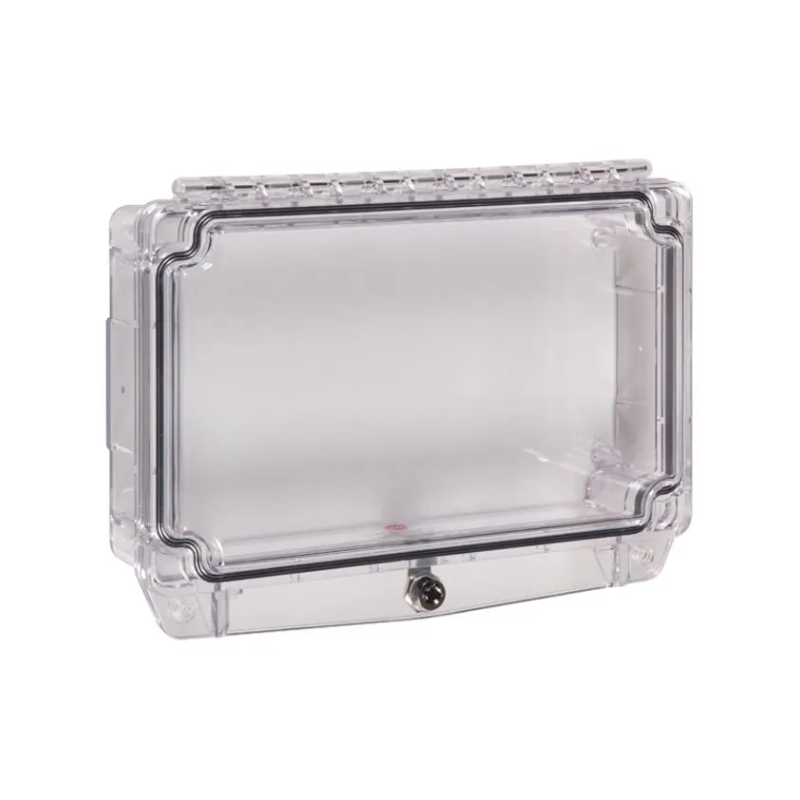 Polycarbonate Cover with Enclosed Back Box and Lock, STI-7730