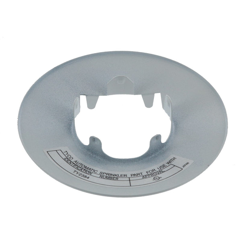 Tyco Model LFII Flush Horizontal Sidewall Fire Sprinkler Escutcheon, White, 56-124-4-001 - WeSupplyIt.com