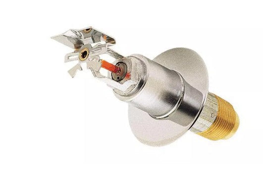Tyco® TY3235, Model DS-1, Dry, Pendent With Recessed Escutcheon, 5.6K, QR, 1” NPT, Chrome, 200 Degree, 6” Length, 60-363-9-060 Fire Sprinkler Head