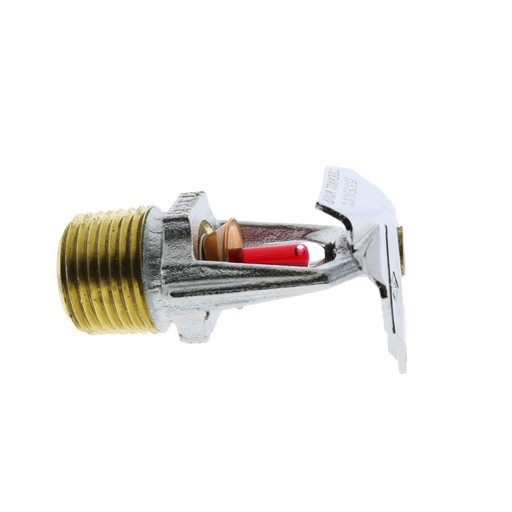 Tyco® TY3451, Model TY-B, 5.6K, Vertical Sidewall, SR, 1/2" NPT, Chrome, 155 Degree, 57-575-9-155, Fire Sprinkler Head - Side View