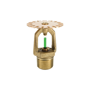 Tyco® TY2199, Model CC3, Combustible Concealed Space Sprinkler, Special Application, 4.2K, Upright, QR, 1/2" NPT, Brass, 200 Degree, 51-311-1-200, Fire Sprinkler Head