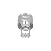 Tyco® TY2534, Series LFII, 4.9K, 1/2” NPT, Residential Flat-Plate Concealed Pendent Sprinkler, Wet Pipe System, QR, Brass, 200 Degree, 51-549-1-200, Fire Sprinkler Head