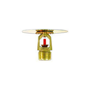 Tyco® TY3153, Model TY-B, 5.6K, 1/2” NPT, Intermediate Level Upright Sprinkler w/Shield, Storage Sprinkler, SR, Brass, 155 Degree, 57-533-1-155, Fire Sprinkler Head - WeSupplyIt.com