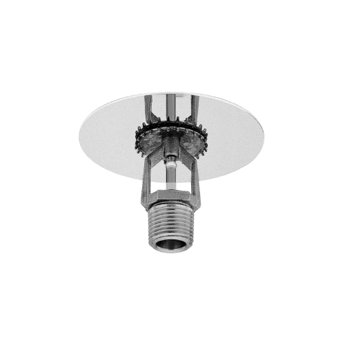 Tyco® TY3153, Model TY-B, 5.6K, 1/2” NPT, Intermediate Level Upright Sprinkler w/Shield, Storage Sprinkler, SR, Lead Coated, 155 Degree, 57-533-7-155, Fire Sprinkler Head