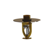 Tyco® TY3211, Model TY-L, 5.6K, 1/2” NPT, Intermediate Level Pendent Sprinkler w/Shield, Storage Sprinkler, SR, Brass, 165 Degree, 53-112-1-165, Fire Sprinkler Head - WeSupplyIt.com